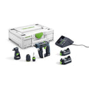 FESTOOL สว่านแบตเตอรี่ รุ่น CXS LI 2.6 SET