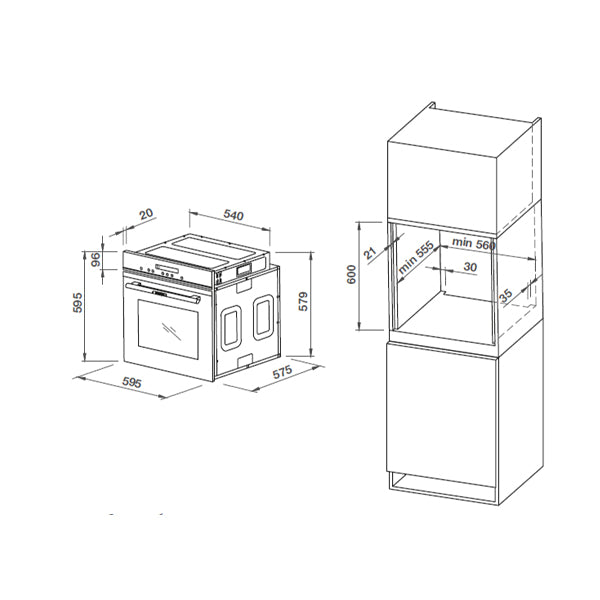 HAFELE Oven & Microwave Set 8