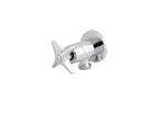 HAFELE วาล์วปิด-เปิดน้ำทรงกลม แบบติดผนัง / VALVE G1/2INC.90MM BRASS CHR.