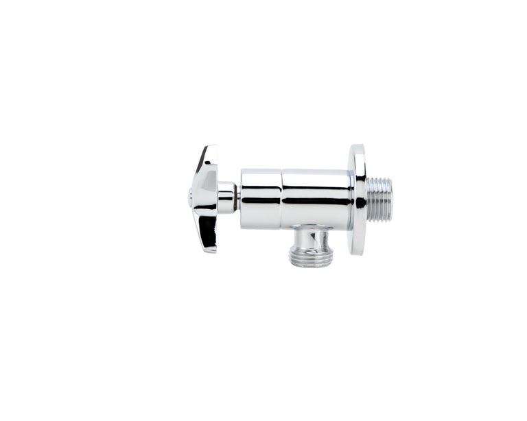 HAFELE วาล์วปิด-เปิดน้ำทรงกลม แบบติดผนัง / VALVE G1/2INC.90MM BRASS CHR.