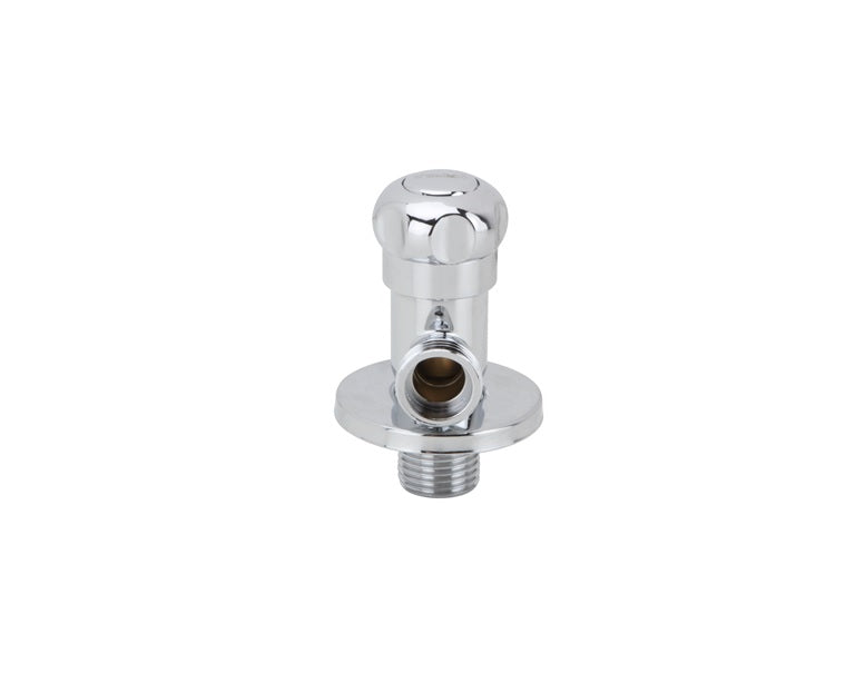 วาล์วปิด-เปิดน้ำ 2 ทาง ทรงกลม แบบติดผนัง / DUAL STOP VALVE HEX. 1/2"X1/2"
