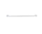 ราวแขวนผ้าเดี่ยว 610 mm. รุ่น RAFAEL  / TOWEL BAR 610MM CHR.POL.
