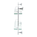 HAFELE ชั้นวางของแบบกระจก 2 ชั้น รุ่น CRYSTALIO