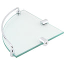 ชั้นวางของแบบกระจกแบบเข้ามุม 2 ชั้น รุ่น RENOIR / GLASS CORNER SHELF