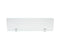 ชั้นวางของแบบกระจก รุ่น  RENOIR / GLASS SHELF CHR.POL. 500X125X22MM