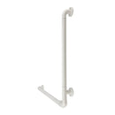 HAFELE ราวจับกันลื่นและพยุงตัวเข้ามุม 800x800 มม. /L-Corner bar 800x800 mm. nylon wh