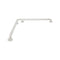 HAFELE ราวจับกันลื่นและพยุงตัวเข้ามุม 800x800 มม. /L-Corner bar 800x800 mm. nylon wh