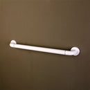 HAFELE ราวจับกันลื่นและพยุงตัว แบบตรง 600  มม./ Staight Grab Bar 600 mm. nylon wh