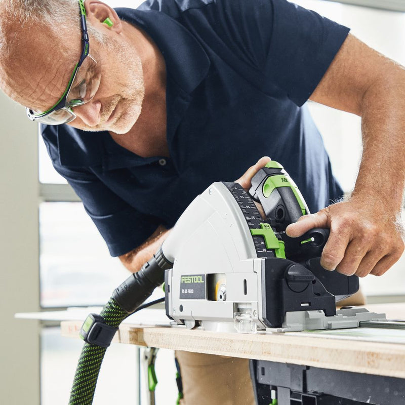 FESTOOL เลื่อยวงเดือนพร้อมราง 1.4 เมตร รุ่น TS5 FEBQ